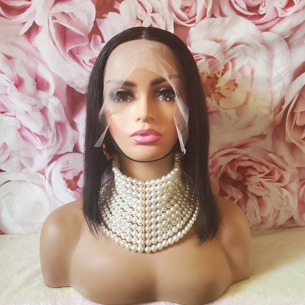 100% virgin human hair wig